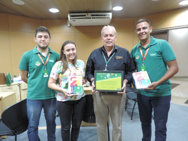 Servidores da AL-CE receberam a certificação no dia 28/03 (Foto: DAO/A3P)