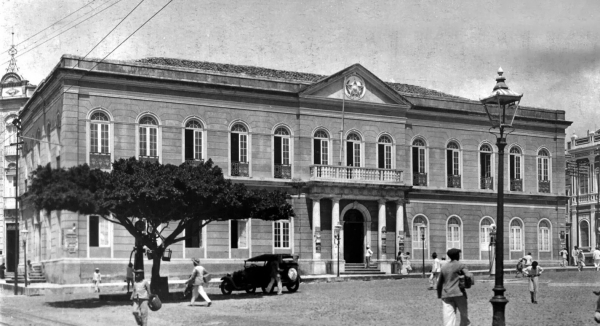 Palácio Senador Alencar, terceira sede da Assembleia Legislativa do Ceará. (Foto:Ilustração)