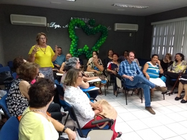 Encontro reúne servidores e servidoras aposentados da AL-CE (Foto: ASSALCE)