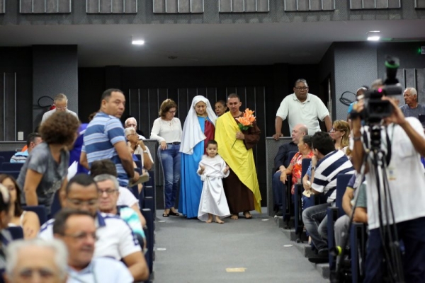 Atividade mobilizou servidores do Poder Legislativo na manhã desta segunda-feira (13/08)