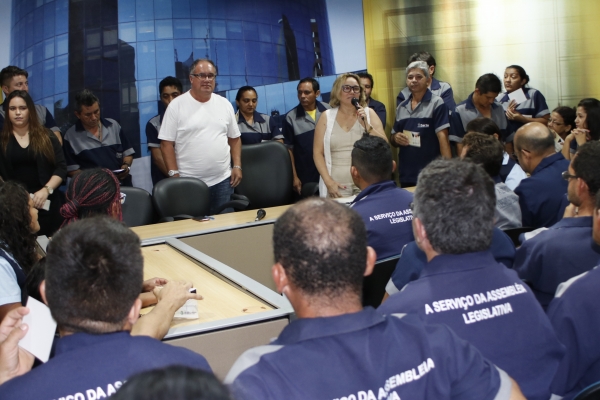 Homenagem aos terceirizados foi realizada no Complexo das Comissões Técnicas