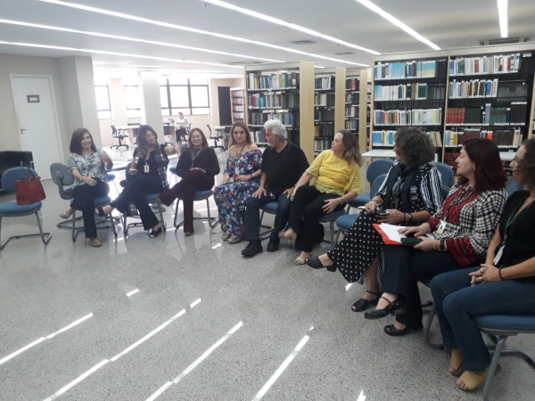 Participantes durante a atividade realizada nesta quinta-feira (16/05)