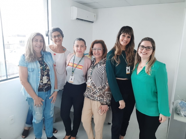 Servidoras Silvana Buffat, Teresa Machado, Myrna Menezes, Francineuma Gomes, Renata Leandro e Gisele Pacheco atuarão na Semana do Meio Ambiente