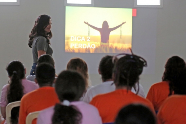 Palestra repercutiu positivamente entre as participantes da atividade