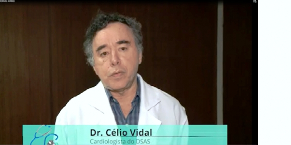 Doutor Célio Vidal,Cardiologista do DSAS