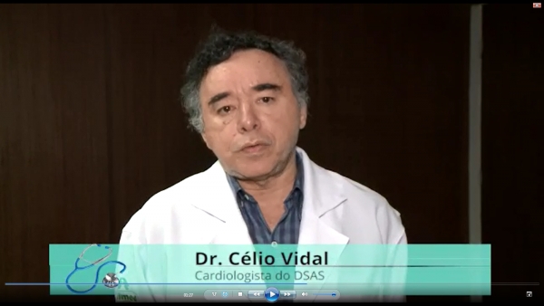 Doutor Célio Vidal,Cardiologista do DSAS