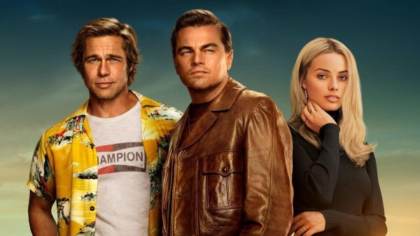 Brad Pitt, Leonardo DiCaprio e Margot Robbie são os protagonistas do filme