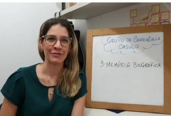 Nathália Gomes desenvolveu metodologia que permite a continuidade das atividades do Grupo