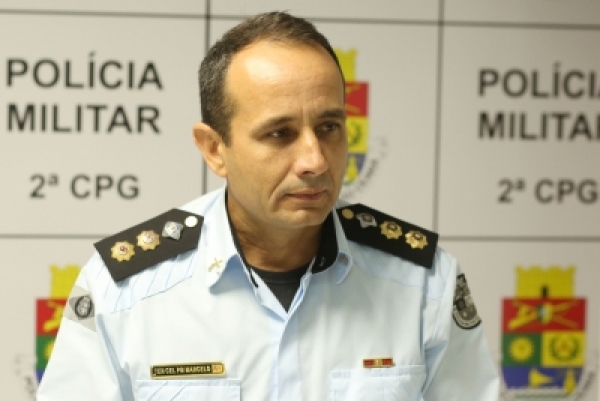 Tenente coronel Marcelo Vasconcelos comanda a 2ª CPG