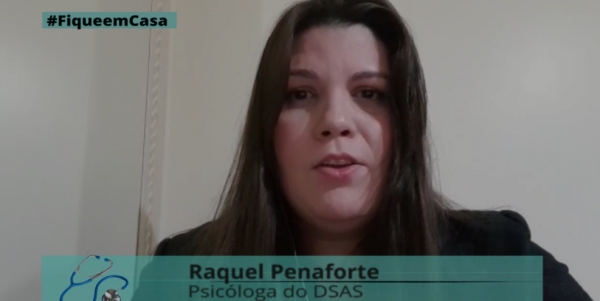 Raquel Penaforte, psicóloga do DSAS 