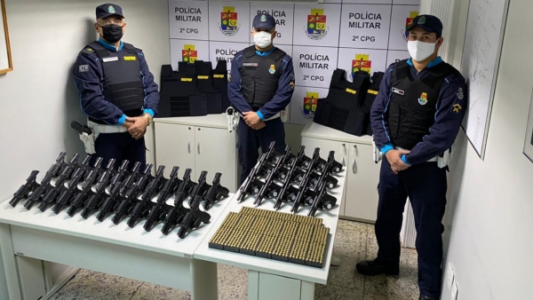 Todos os policiais da 2ª CPG receberão novas armas