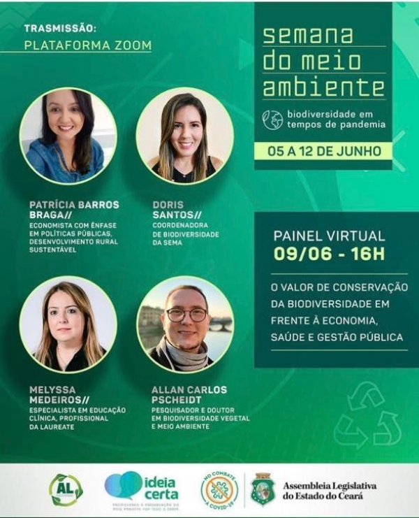 Semana do Meio Ambiente é realizada com painel virtual