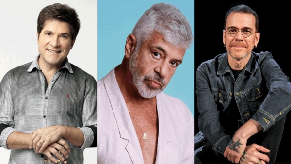 Daniel, Lulu Santos e Nando Reis comandarão lives românticas nesta sexta-feira (12/06)