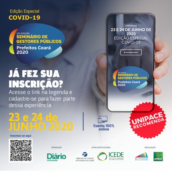 Seminário será realizado nos dias 23 e 24 de junho