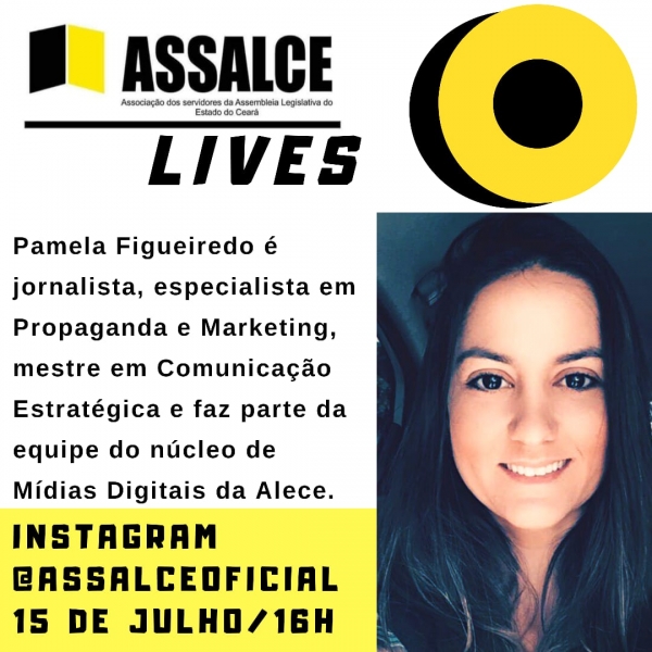 Live tem como convidada a jornalista Pamela Figueiredo