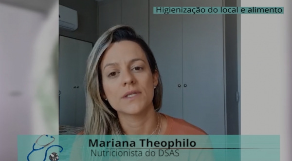  Mariana Theóphilo, nutricionista do   DSAS 