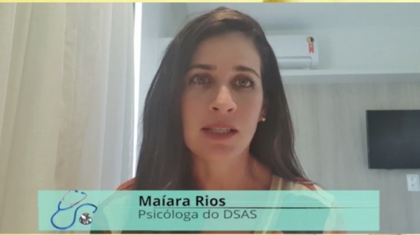  Maiara Rios, psicóloga do Departamento de Saúde e Assistência Social (DSAS