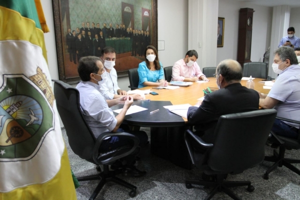 Reunião da Mesa Diretora da AL realizada nesta quarta-feira (17/02) 