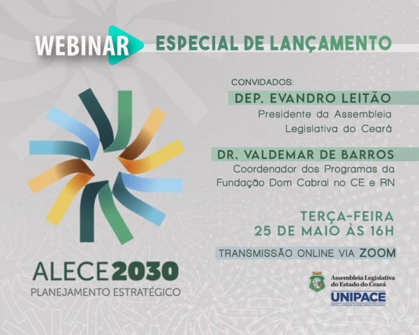 Projeto busca construir o planejamento estratégico da Assembleia para o período 2021-2030