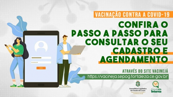 Acompanhe o cronograma de vacinação divulgado regularmente pela Prefeitura de Fortaleza