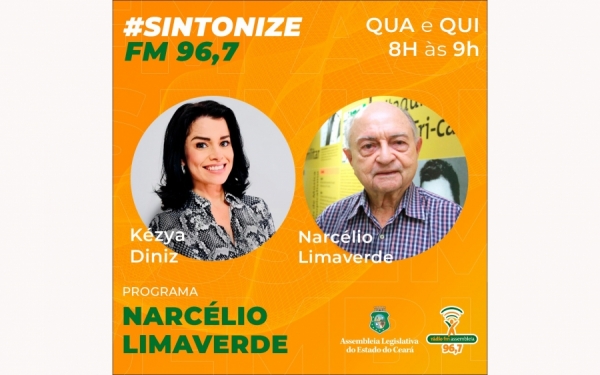 Programa será retomado nesta quarta-feira (04/08), com homenagem a Narcélio Limaverde