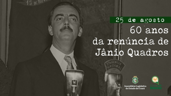 Renúncia de Jânio Quadros à Presidência da República foi um dos fatos marcantes da política brasileira em 1961