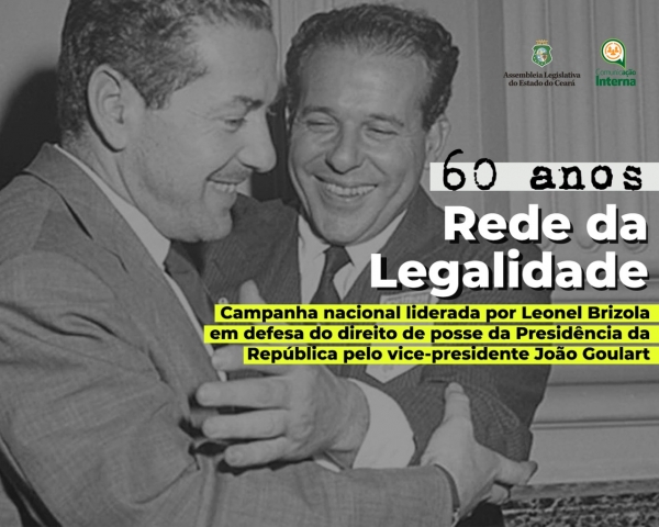 Com o apoio de Leonel Brizola, João Goulart assumiu a presidência da República em 7 de setembro de 1961