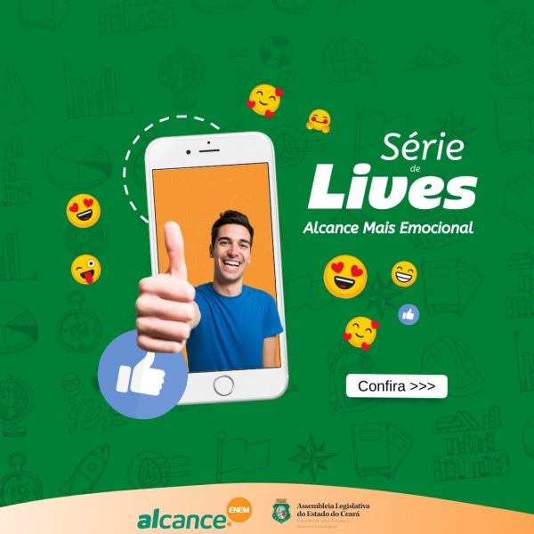 Lives serão realizadas em setembro, outubro e novembro