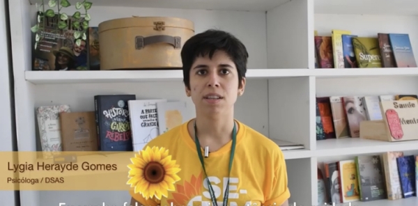  Lygia Herayde Gomes, psicóloga do DSAS, trata sobre os cuidados com redes sociais 