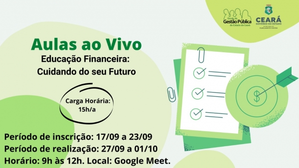 Inscrições estão abertas até quinta-feira (23/09)