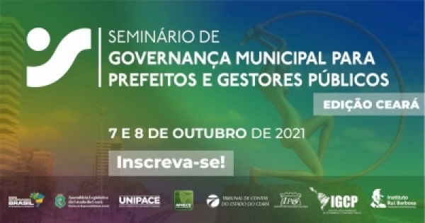 O evento híbrido acontece no auditório do Edifício Deputado José Euclides Ferreira Gomes 