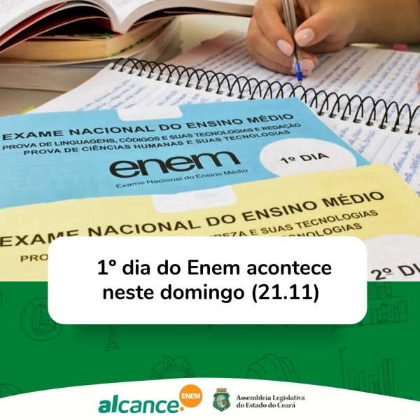 Aulas serão de Interpretação Textual, História, Sociologia e Redação