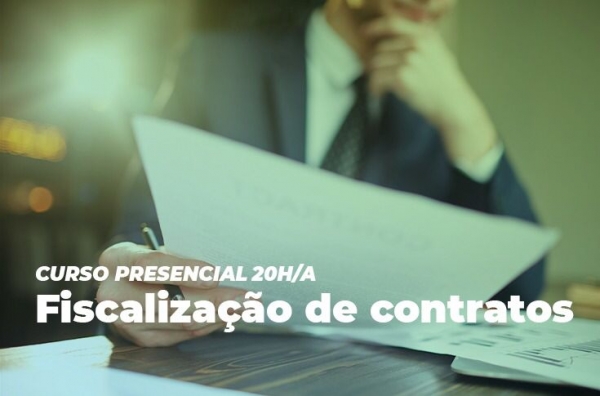 Curso de Fiscalização de Contratos inscreve até 1º de março