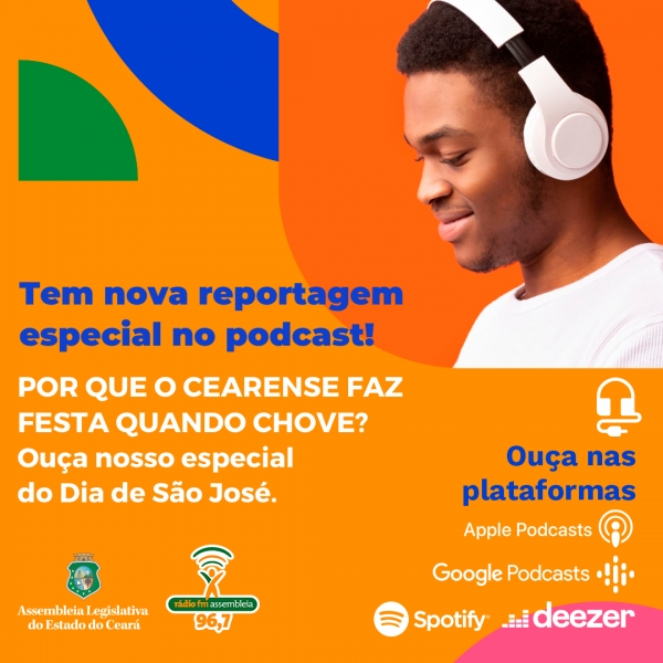 Confira o conteúdo programação da FM Assembleia 96,7 e no podcast Rádio FM Assembleia, nas plataformas de áudio Spotify, Deezer, Apple Podcasts e Google Podcasts