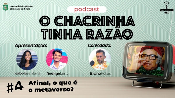 Podcast tem novos episódios quinzenalmente