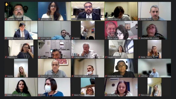 Gestores expuseram atuação dos setores durante o Webinar