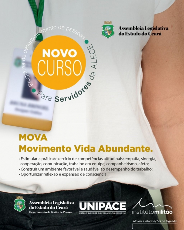 Curso Movimento da Vida Abundante tem turmas disponíveis de junho a setembro