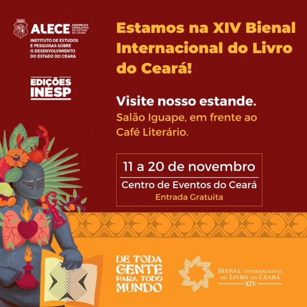 No total, 16 títulos do Inesp serão lançados na Bienal