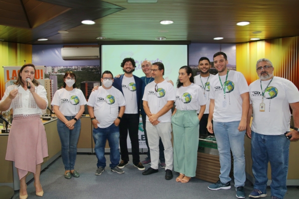 primeira-dama da Alece, Cristiane Leitão, elogiou o trabalho da trabalho da Célula de Sustentabilidade e Gestão Ambiental