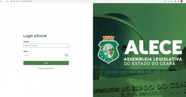 Diretora do DGP, Elenice Ferreira Lima, aponta benefícios do eSocial para a Alece