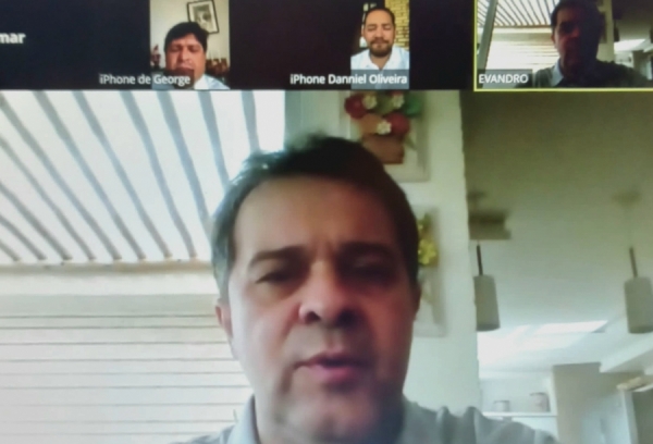 Mesa Diretora esteve reunida de modo virtual nesta sexta-feira (30/12)