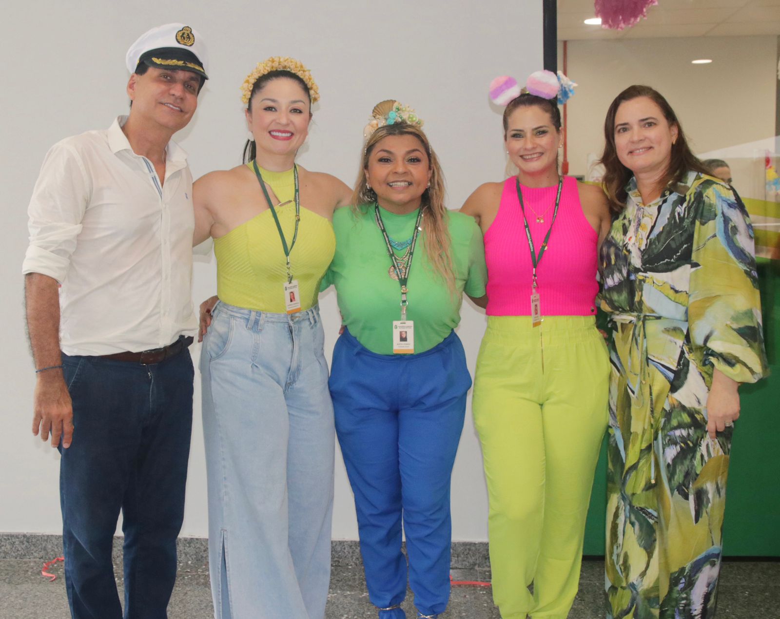 Ação contou com o diretor do DSAS, Luis Edson Sales, e a primeira-dama da Alece, Cristiane Leitão