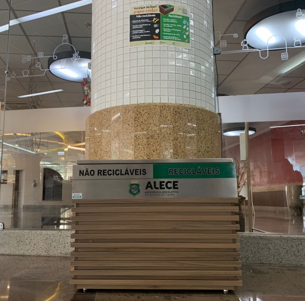 Alece recolheu 13 toneladas de resíduos recicláveis em 2022