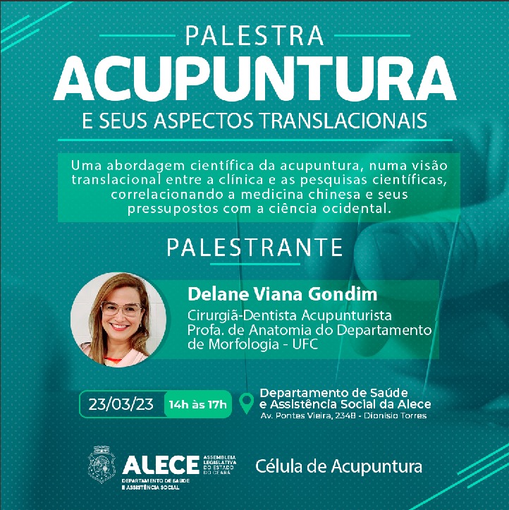 Atividade é organizada pelo orientador da Célula de Acupuntura, Egerton Teles