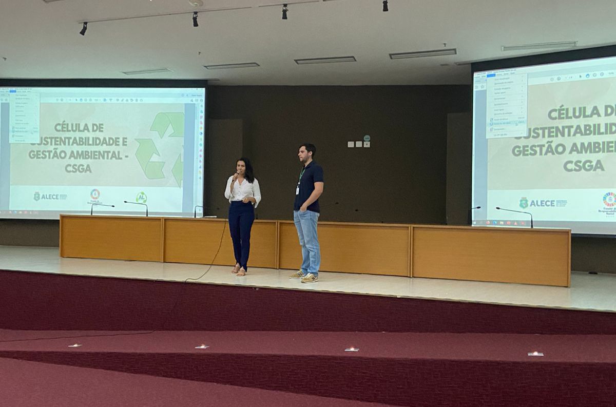 Ação foi realizada na aula realizada no dia 1º de abril