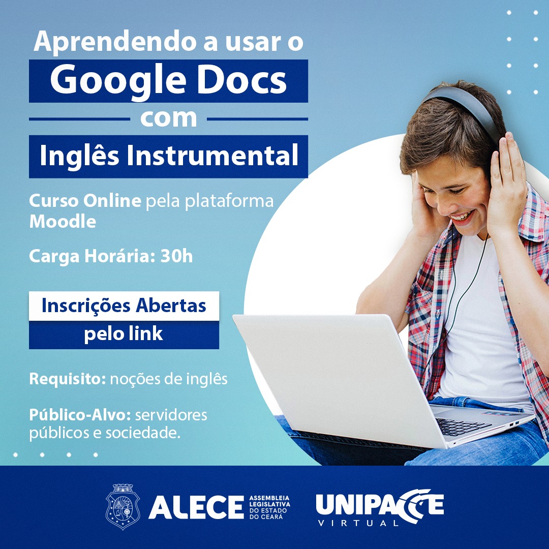 Curso será realizado na modalidade EaD