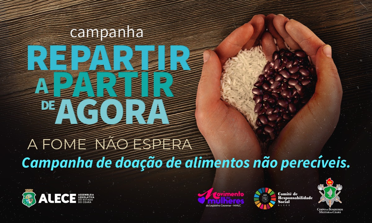 Doações podem ser feitas nos anexos da Alece e na Assalce