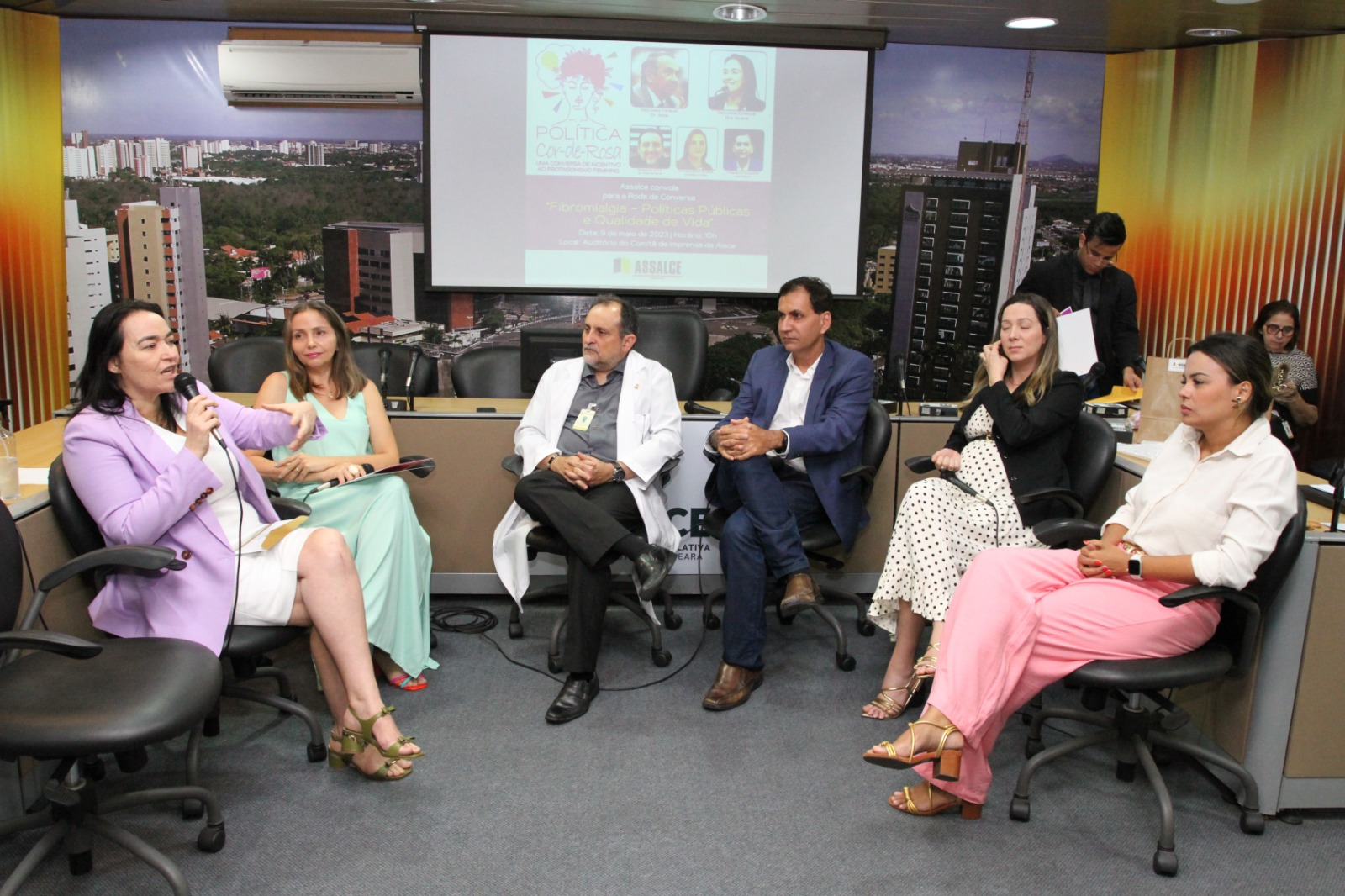 Deputada Dra. Silvana durante atividade - Foto: Paulo Rocha