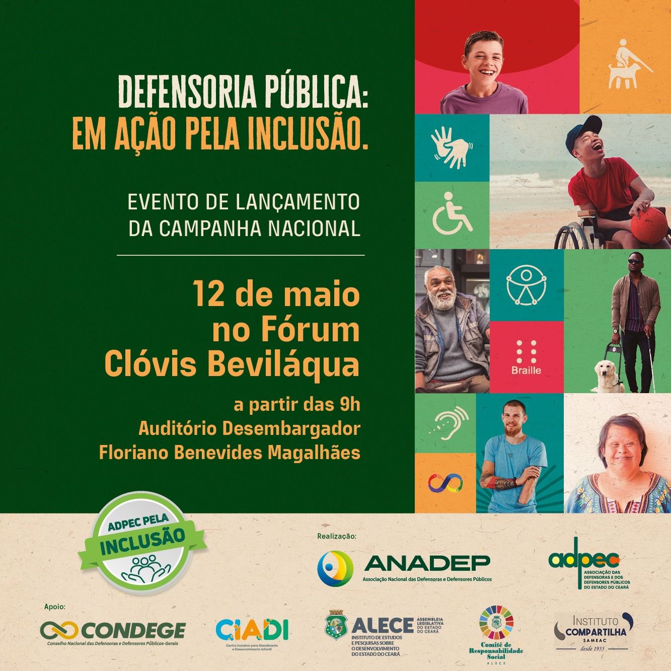 Comitê de Responsabilidade Social e Ciadi participarão do evento