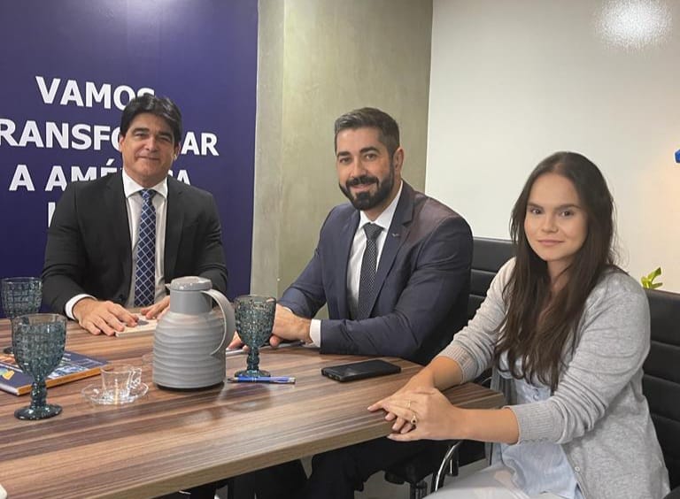Fabrício Machado participou de reunião com o Instituto Latino-Americano de Governança e Compliance Públic